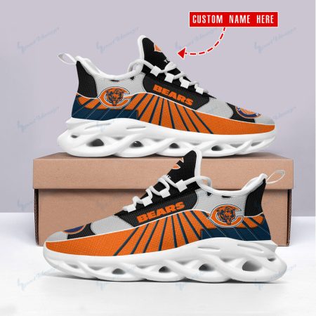 Chicago Bears NFL Max Soul Shoes Sneakers For Men And Women