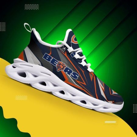 Chicago Bears NFL Max Soul Shoes Sneakers For Men And Women