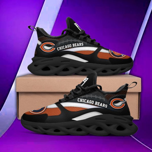 Chicago Bears NFL Max Soul Shoes Sneakers For Men And Women