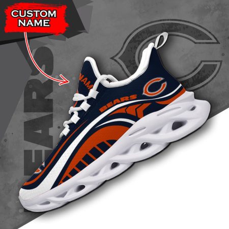 Chicago Bears NFL Max Soul Shoes Sneakers For Men And Women