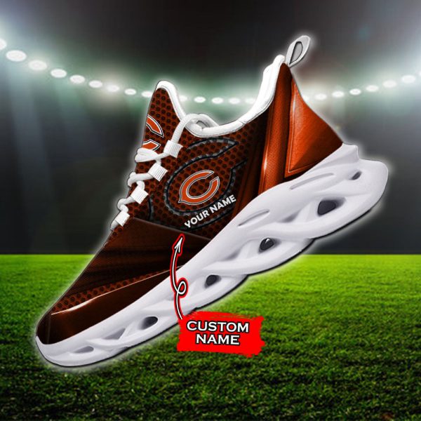 Chicago Bears NFL Max Soul Shoes Sneakers For Men And Women