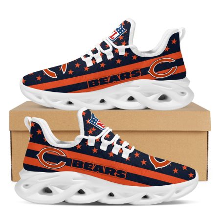 Chicago Bears NFL Max Soul Shoes Sneakers For Men And Women