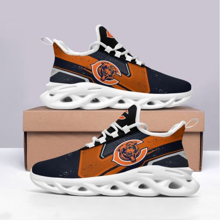 Chicago Bears NFL Max Soul Shoes Sneakers For Men And Women