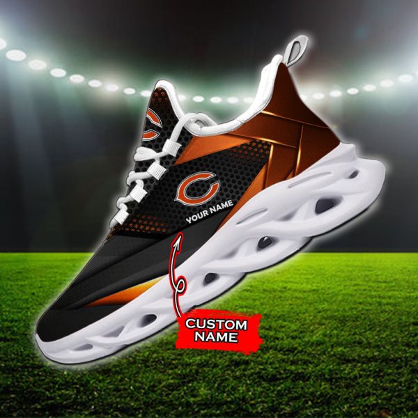 Chicago Bears NFL Max Soul Shoes Sneakers For Men And Women