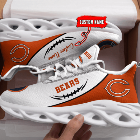 Chicago Bears NFL Max Soul Shoes Sneakers For Men And Women