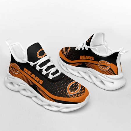 Chicago Bears NFL Max Soul Shoes Sneakers For Men And Women