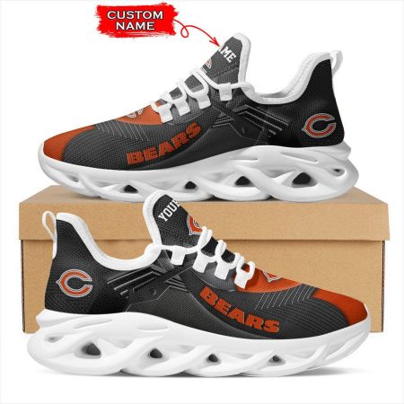 Chicago Bears NFL Max Soul Shoes Sneakers For Men And Women