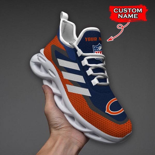 Chicago Bears NFL Max Soul Shoes Sneakers For Men And Women