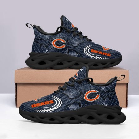 Chicago Bears NFL Max Soul Shoes Sneakers For Men And Women