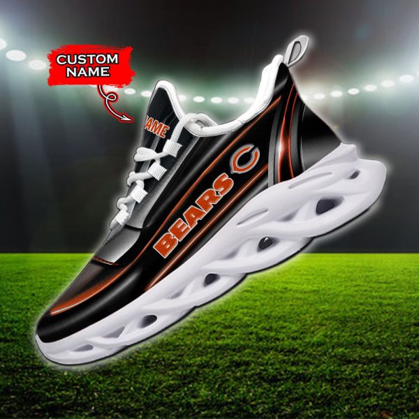Chicago Bears NFL Max Soul Shoes Sneakers For Men And Women