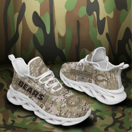 Chicago Bears NFL Max Soul Shoes Sneakers For Men And Women