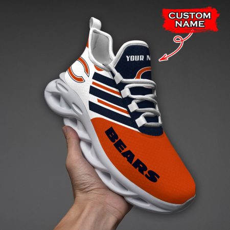 Chicago Bears NFL Max Soul Shoes Sneakers For Men And Women