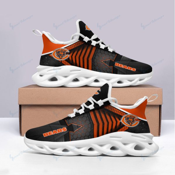 Chicago Bears NFL Max Soul Shoes Sneakers For Men And Women