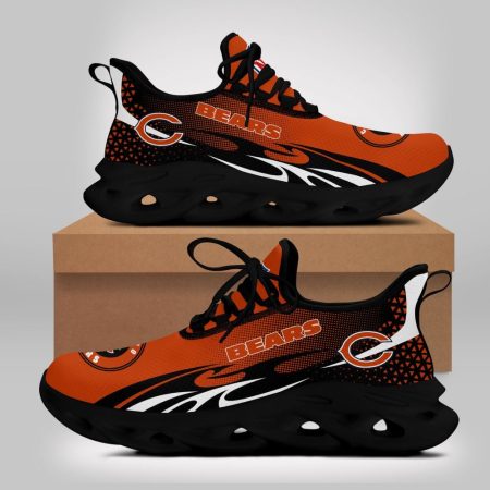 Chicago Bears NFL Max Soul Shoes Sneakers For Men And Women