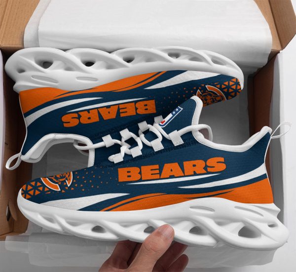 Chicago Bears NFL Max Soul Shoes Sneakers For Men And Women