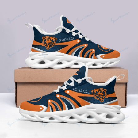 Chicago Bears NFL Max Soul Shoes Sneakers For Men And Women