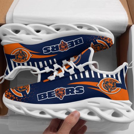 Chicago Bears NFL Max Soul Shoes Sneakers For Men And Women