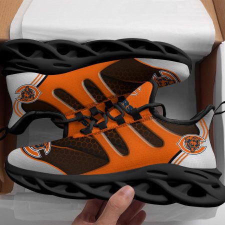 Chicago Bears NFL Max Soul Shoes Sneakers For Men And Women