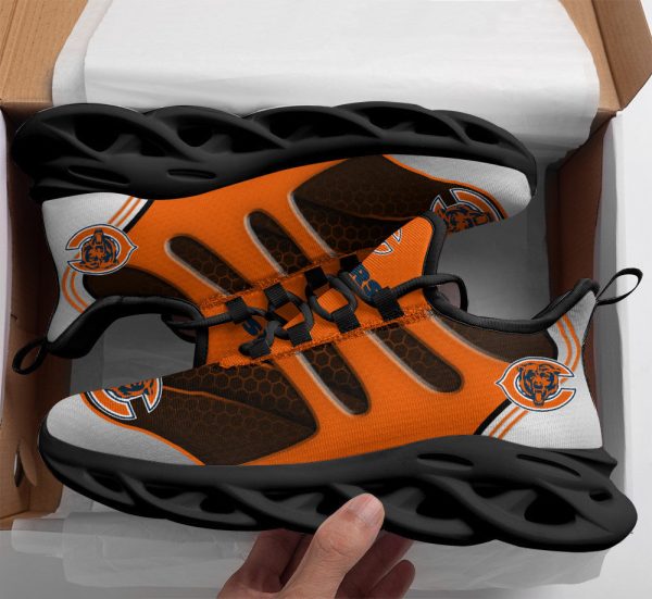 Chicago Bears NFL Max Soul Shoes Sneakers For Men And Women