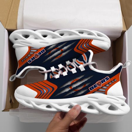 Chicago Bears NFL Max Soul Shoes Sneakers For Men And Women