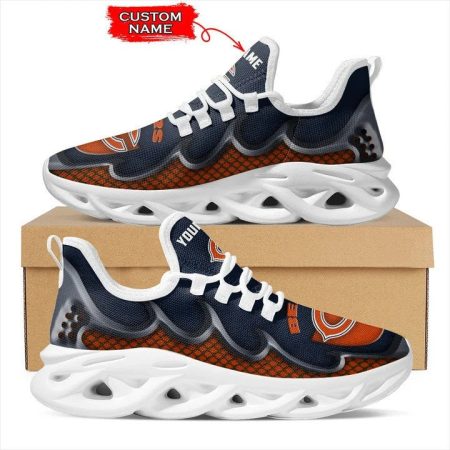 Chicago Bears NFL Max Soul Shoes Sneakers For Men And Women