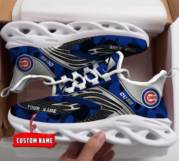 Chicago Cubs MLB Max Soul Shoes Sneakers For Men And Women