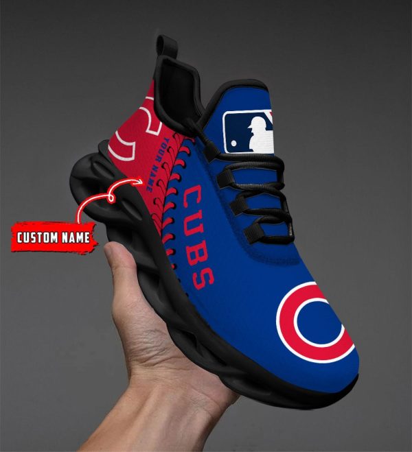 Chicago Cubs MLB Max Soul Shoes Sneakers For Men And Women