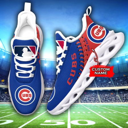 Chicago Cubs MLB Max Soul Shoes Sneakers For Men And Women