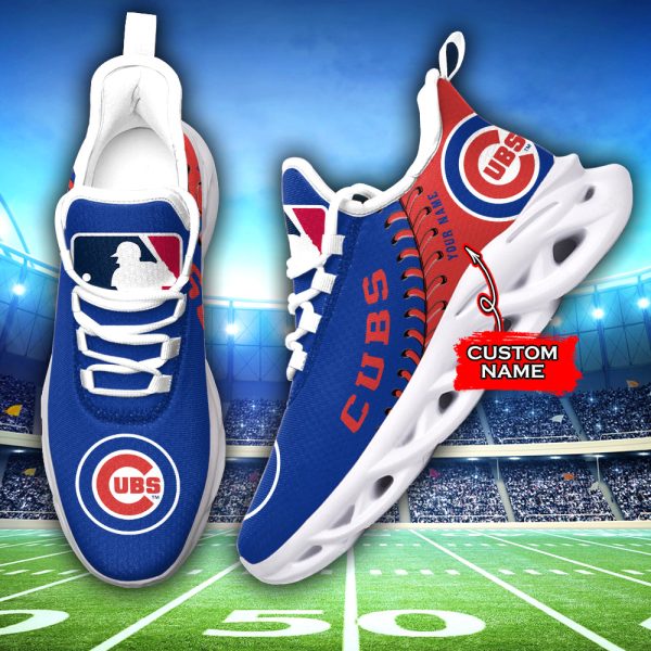 Chicago Cubs MLB Max Soul Shoes Sneakers For Men And Women