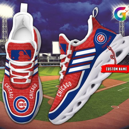 Chicago Cubs MLB Max Soul Shoes Sneakers For Men And Women