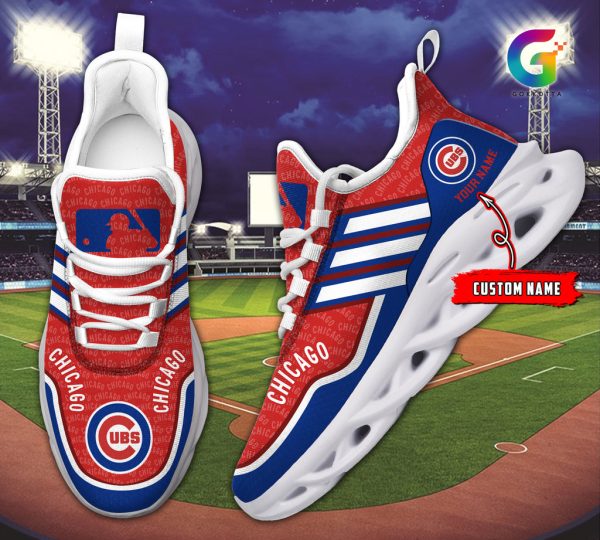 Chicago Cubs MLB Max Soul Shoes Sneakers For Men And Women