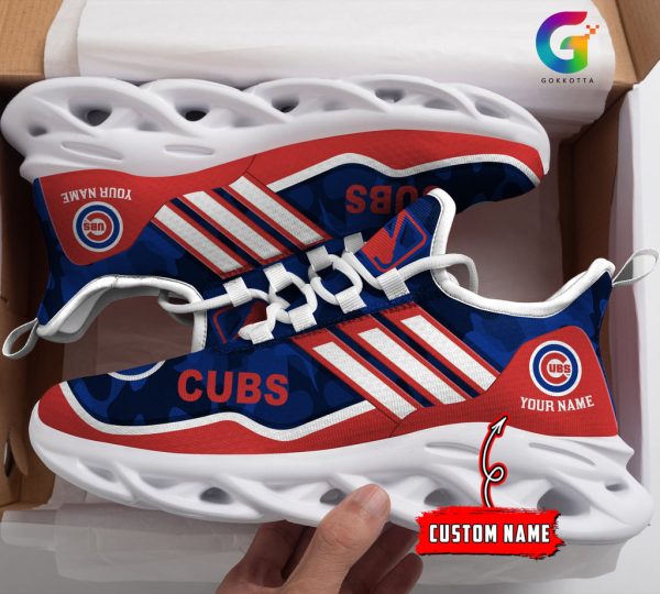 Chicago Cubs MLB Max Soul Shoes Sneakers For Men And Women