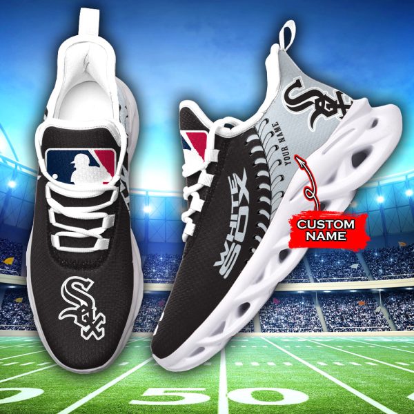 Chicago White Sox MLB Max Soul Shoes Sneakers For Men And Women