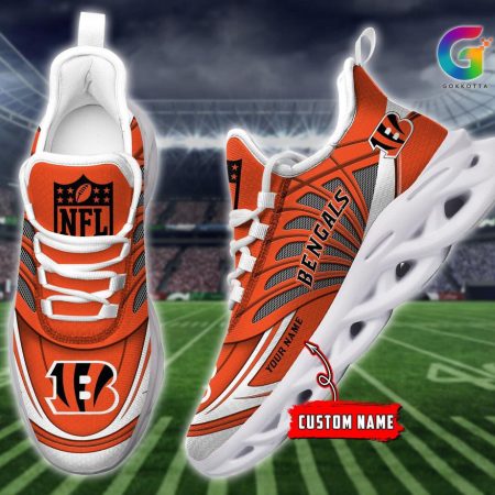 Cincinnati Bengals Max Soul Shoes Sneakers For Men And Women