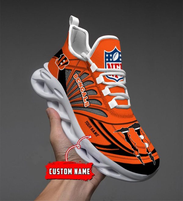 Cincinnati Bengals Max Soul Shoes Sneakers For Men And Women
