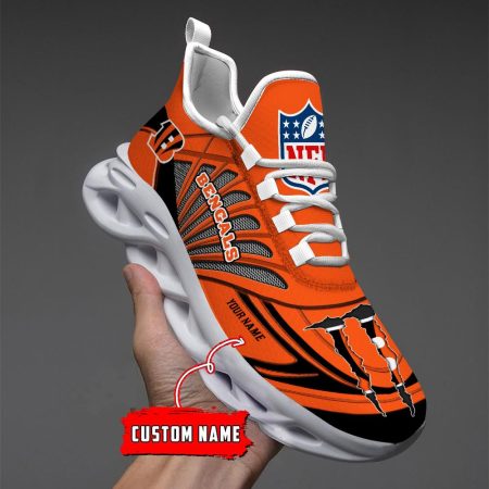 Cincinnati Bengals Max Soul Shoes Sneakers For Men And Women