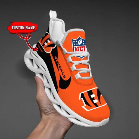 Cincinnati Bengals Max Soul Shoes Sneakers For Men And Women