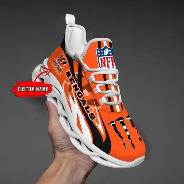 Cincinnati Bengals Max Soul Shoes Sneakers For Men And Women