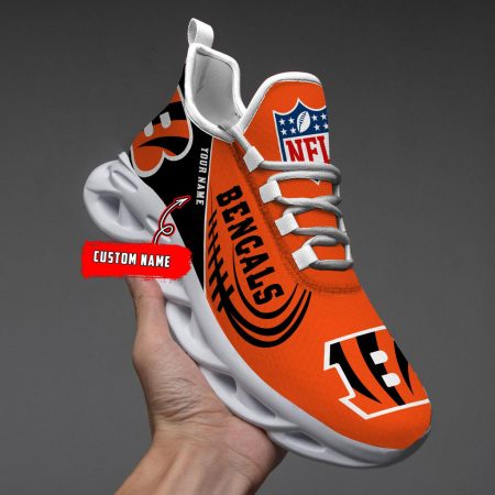 Cincinnati Bengals Max Soul Shoes Sneakers For Men And Women