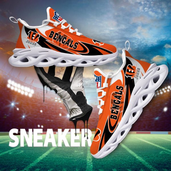 Cincinnati Bengals Max Soul Shoes Sneakers For Men And Women
