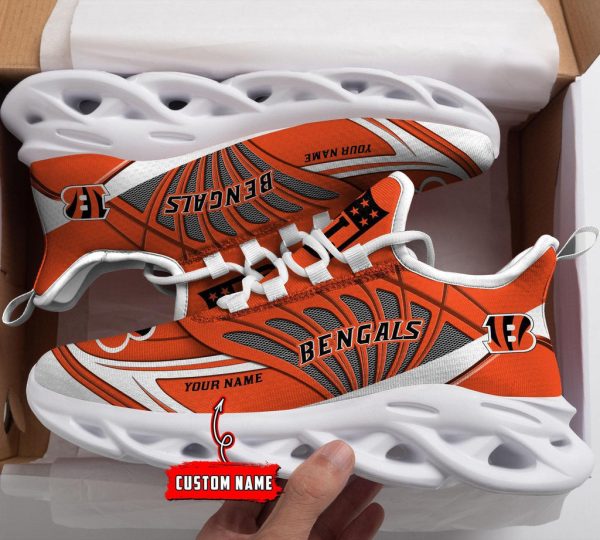 Cincinnati Bengals Max Soul Shoes Sneakers For Men And Women