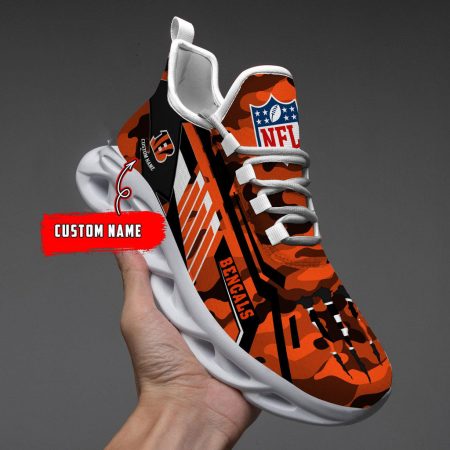 Cincinnati Bengals Max Soul Shoes Sneakers For Men And Women