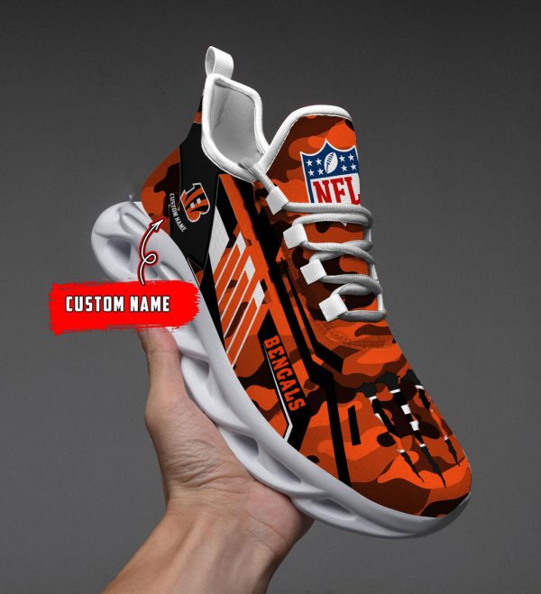 Cincinnati Bengals Max Soul Shoes Sneakers For Men And Women