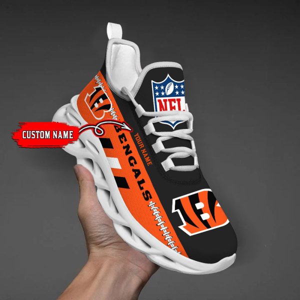 Cincinnati Bengals Max Soul Shoes Sneakers For Men And Women