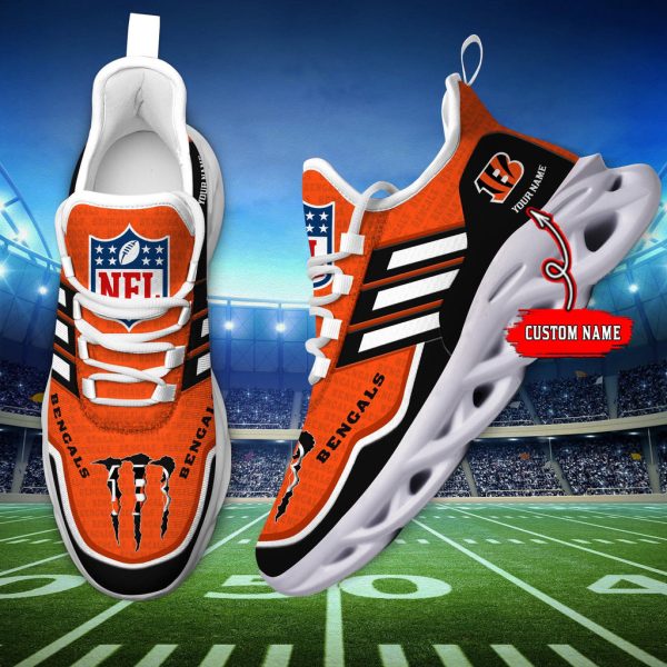 Cincinnati Bengals Max Soul Shoes Sneakers For Men And Women