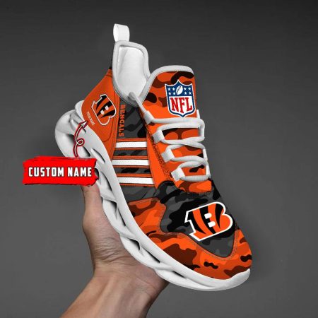 Cincinnati Bengals Max Soul Shoes Sneakers For Men And Women