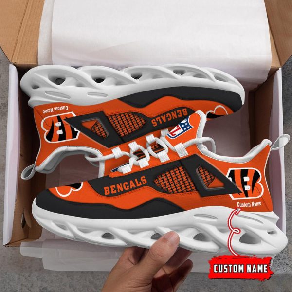Cincinnati Bengals Max Soul Shoes Sneakers For Men And Women