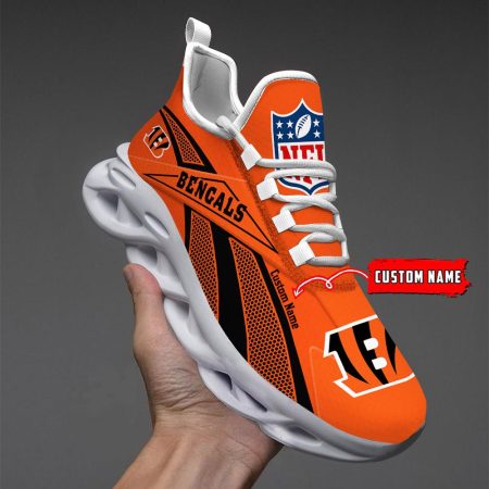 Cincinnati Bengals Max Soul Shoes Sneakers For Men And Women