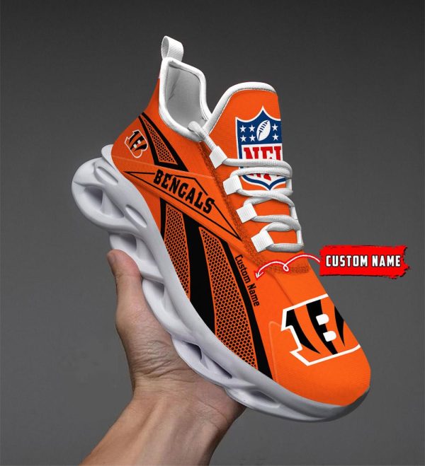 Cincinnati Bengals Max Soul Shoes Sneakers For Men And Women