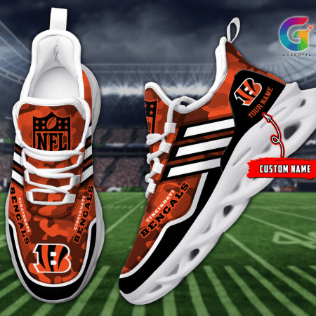 Cincinnati Bengals Max Soul Shoes Sneakers For Men And Women